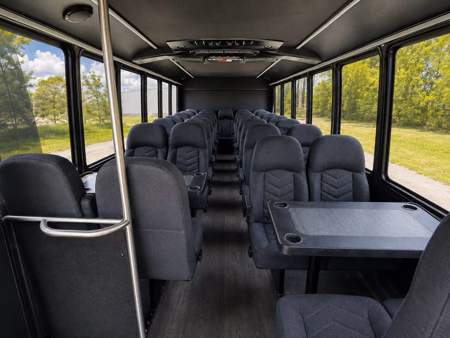 lynchburg 20 passenger minibus inside