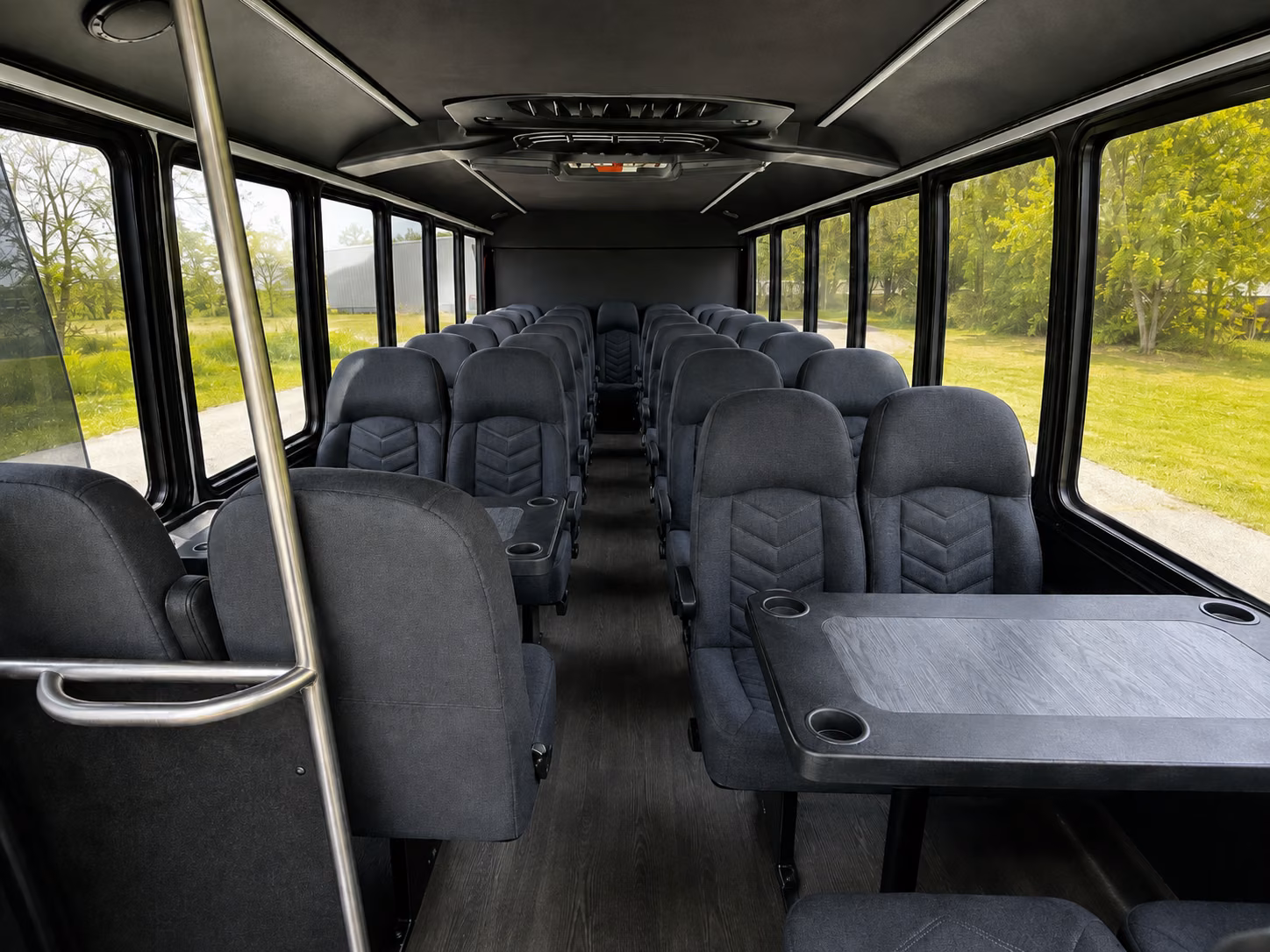 lynchburg 20 passenger minibus interior