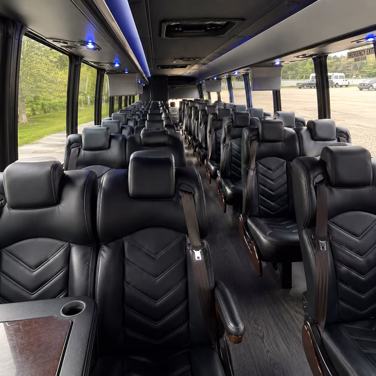 lynchburg 35 passenger minibus inside