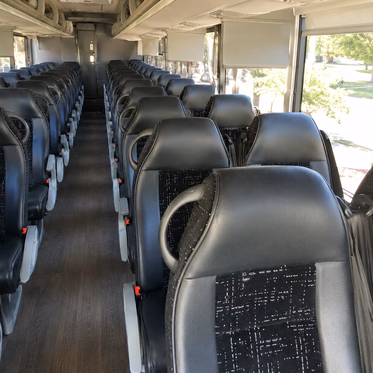 lynchburg charter bus interior