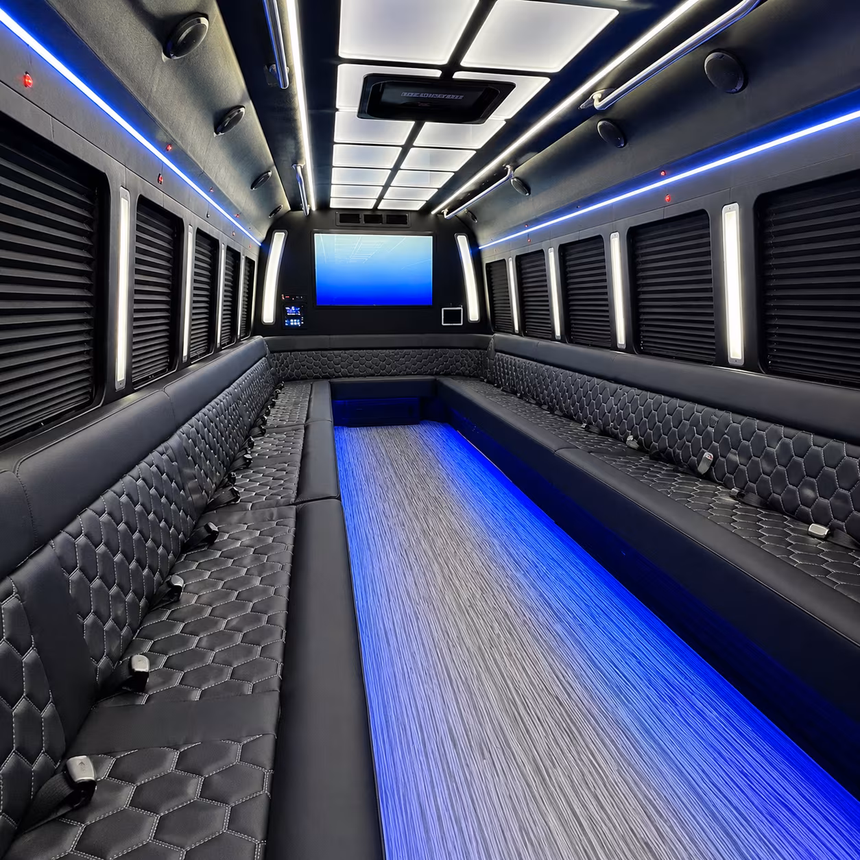 lynchburg party bus interior