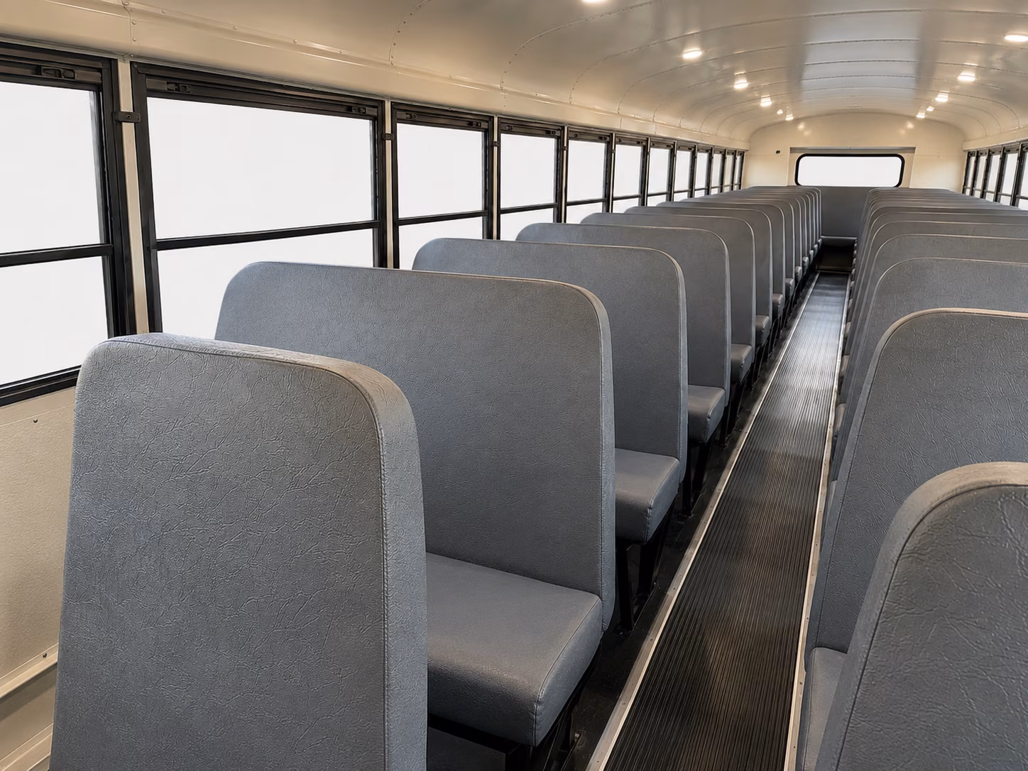 lynchburg school bus inside