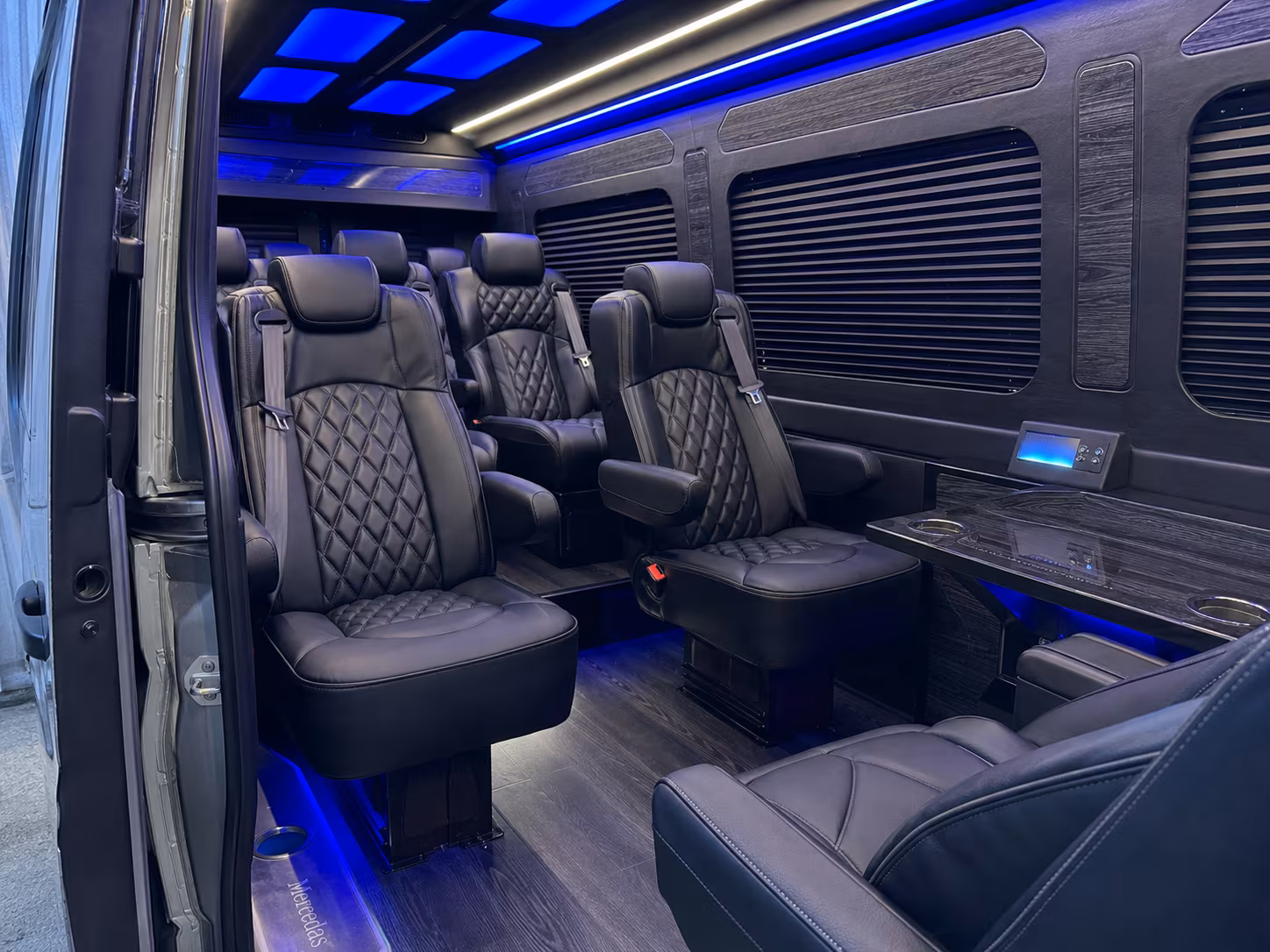 lynchburg sprinter van with driver inside