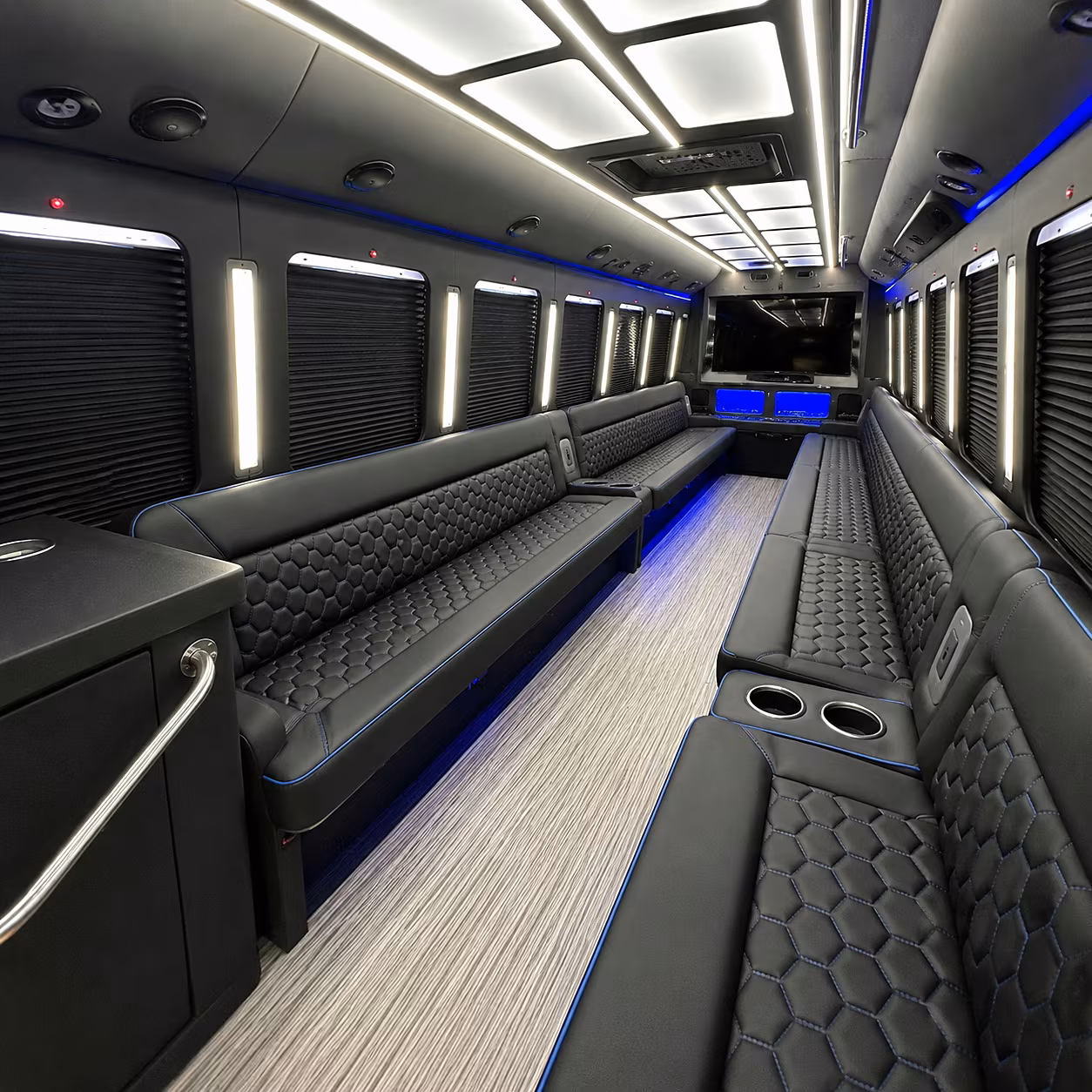 party buses for tailgates and sporting event celebrations in lynchburg